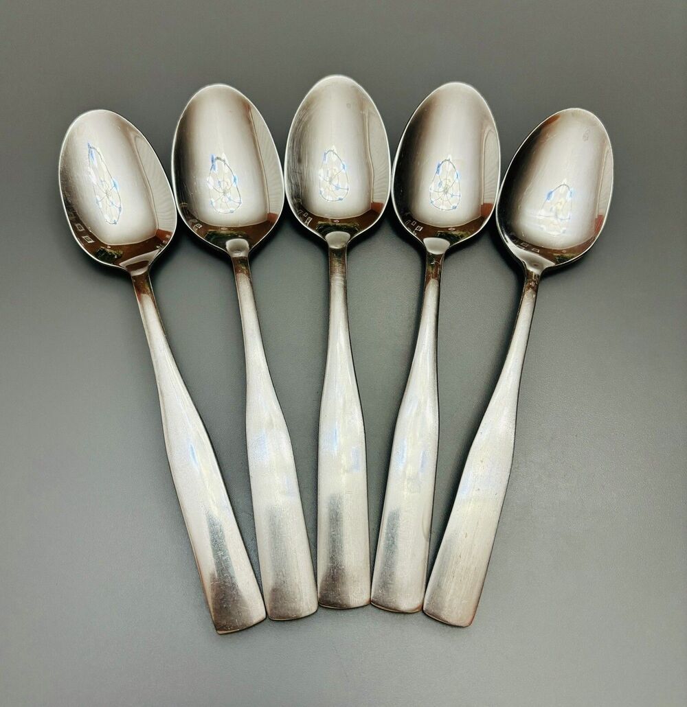 Cambridge MADISON? Soup Spoon 7-1/2" Stainless Flatware China Satin Handle 5 pcs